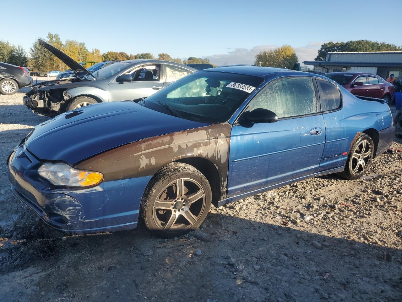 2003 Chevrolet Monte Carlo SS, VIN 2G1WX12K439383745 — Front end