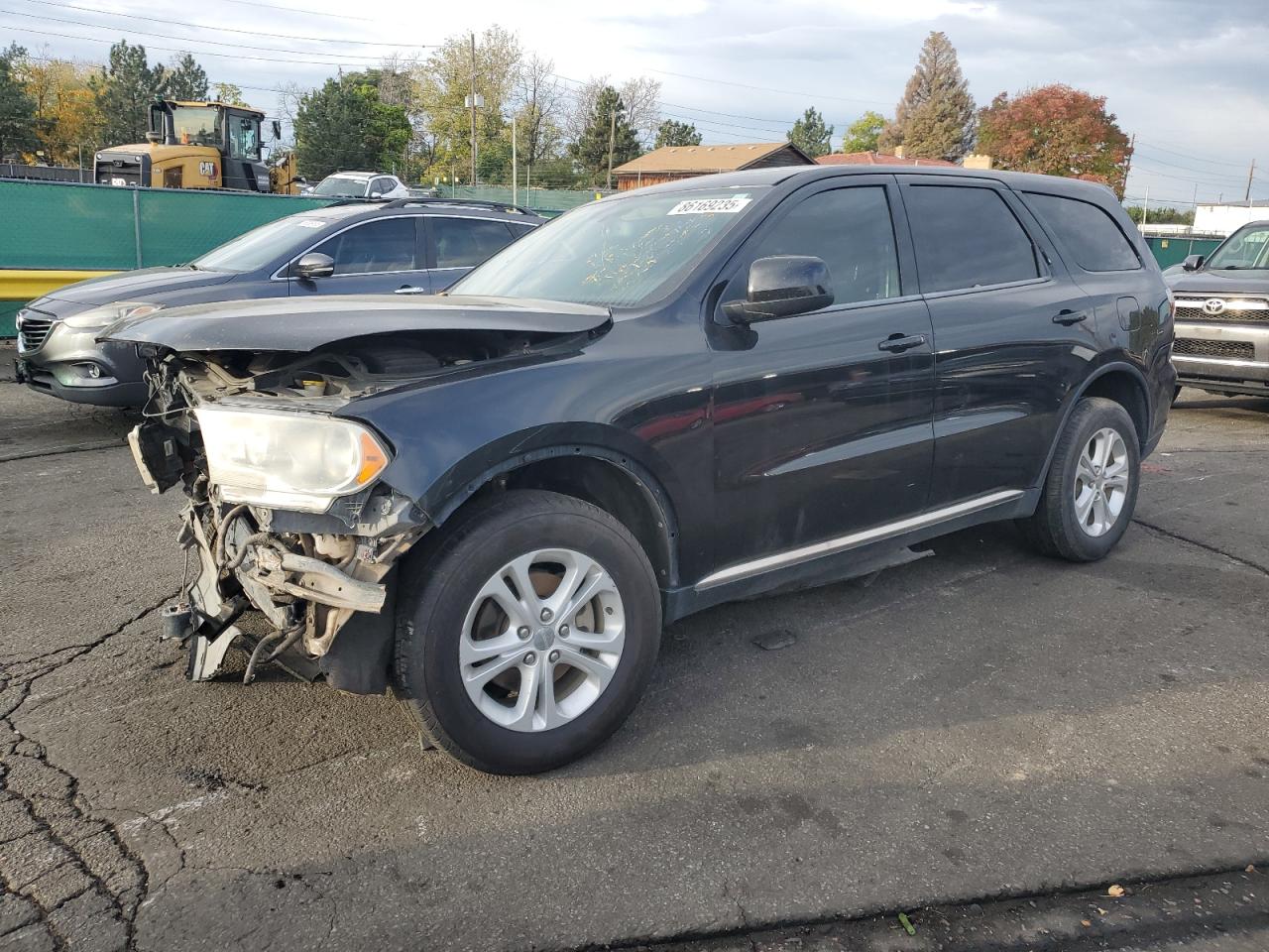 2013 Dodge Durango SXT, VIN 1C4RDHAG7DC657369 — Front end