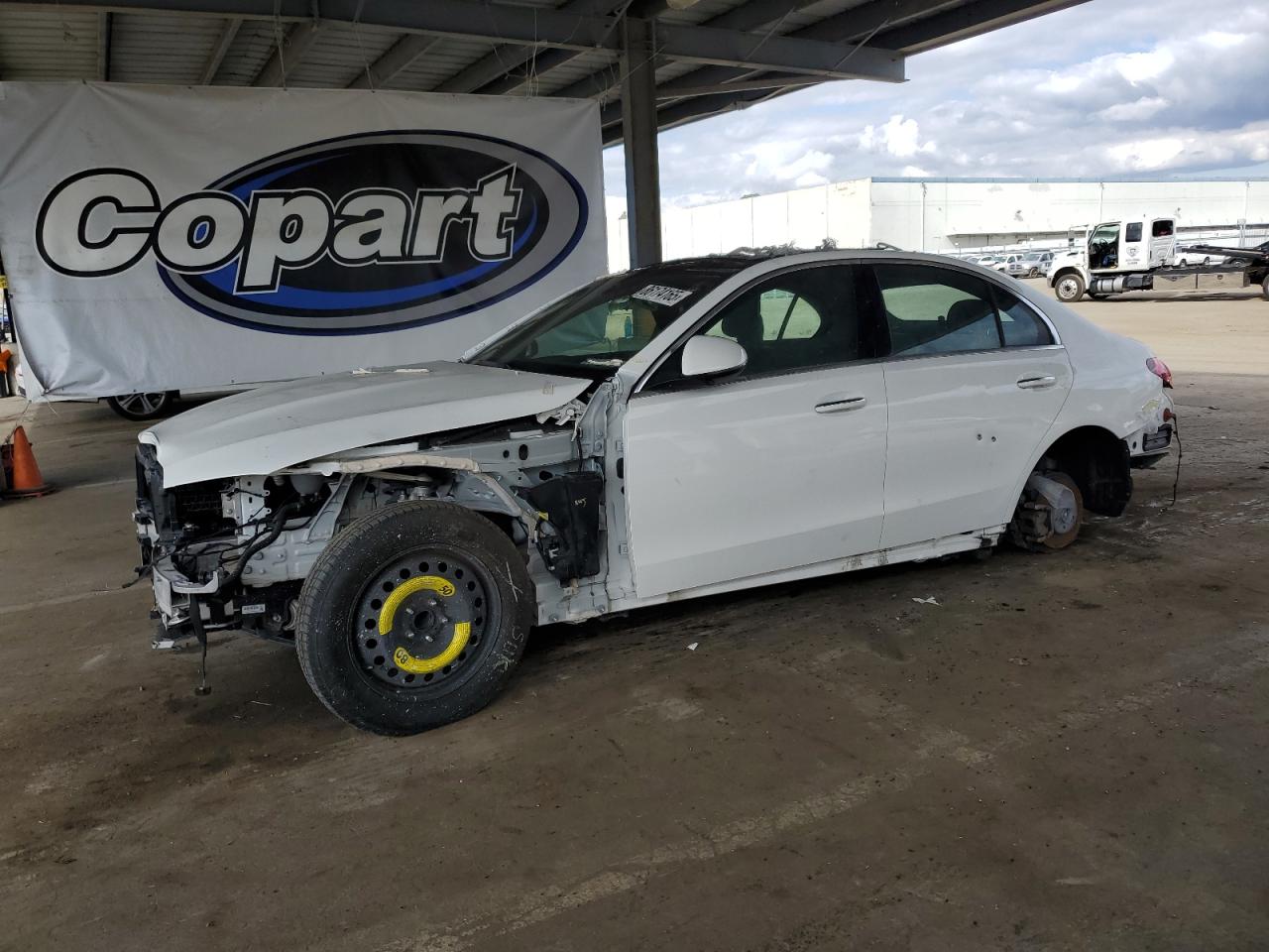 2023 Mercedes-Benz C 300, VIN W1KAF4GB7PR070544 — Stripped