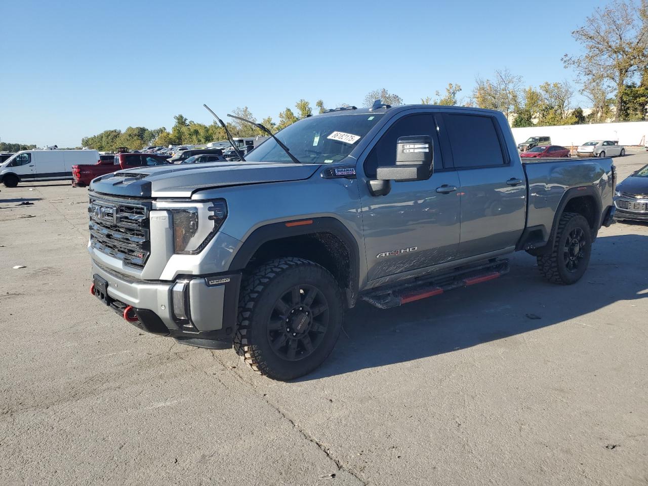 2024 GMC Sierra 2500HD AT4, VIN 1GT49PEYXRF240309 — Rear end