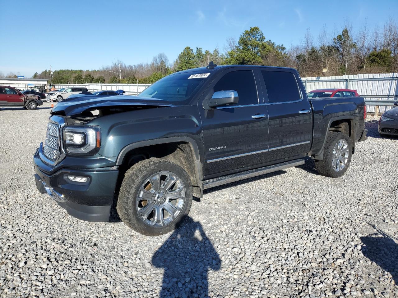 2018 GMC Sierra 1500 Denali, VIN 3GTU2PEJ5JG336245 — Front end