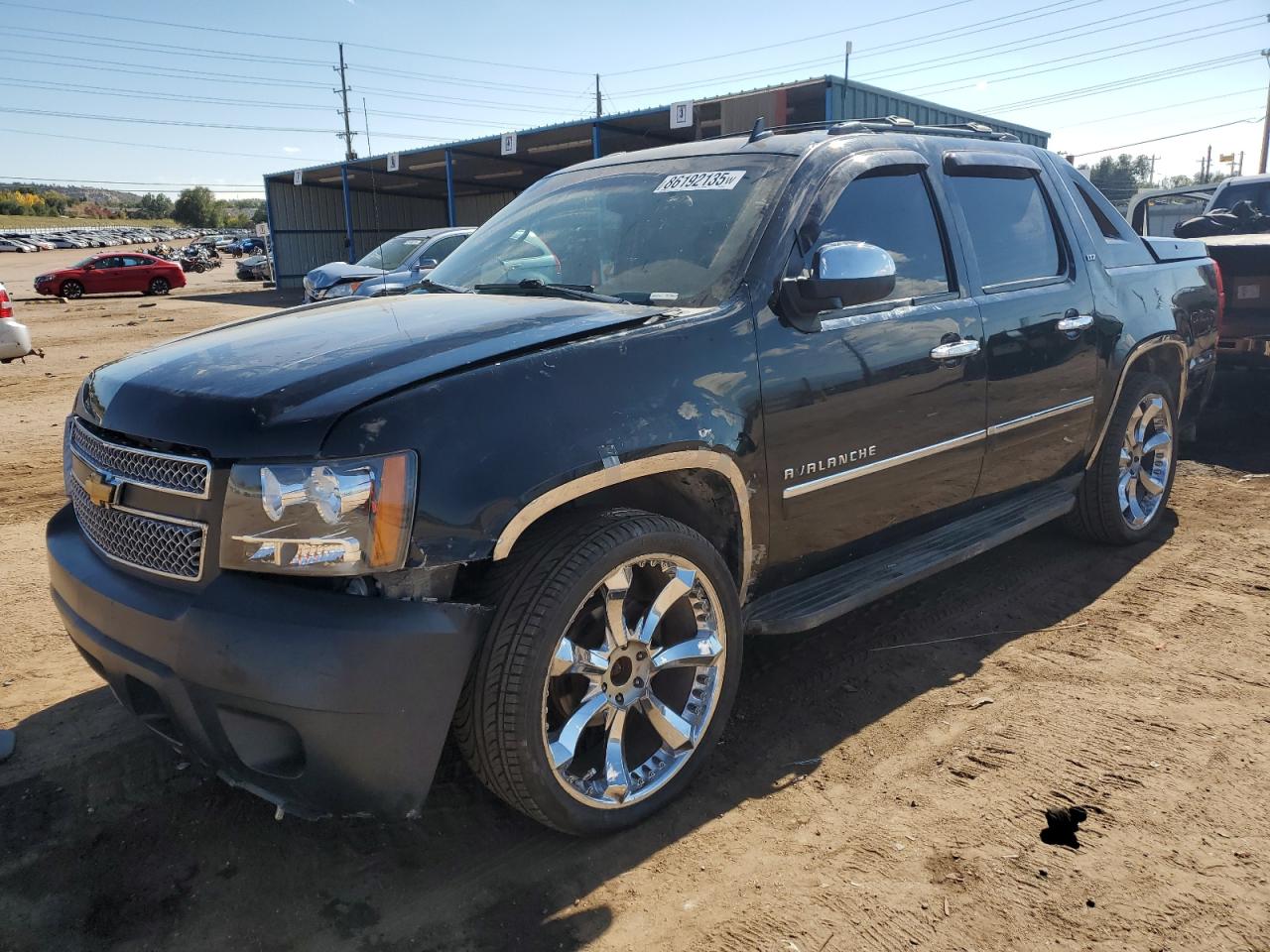 2012 Chevrolet Avalanche LTZ, VIN 3GNTKGE79CG278604 — Перед