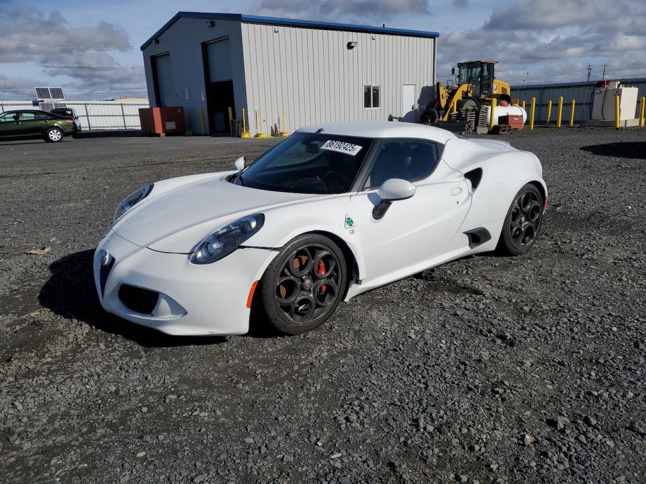 2017 Alfa Romeo 4C, VIN ZARBAAA48HM245037 — Front end