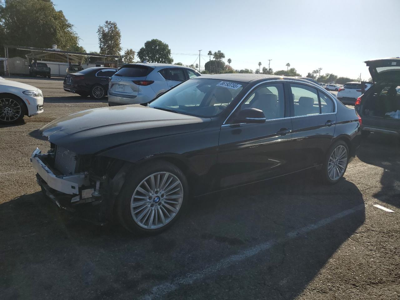 2015 BMW 3 Series 328i, VIN WBA3C1C52FK119759 — Front end