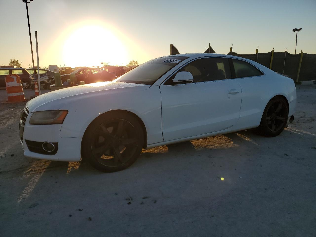 2008 Audi A5, VIN WAUDK78TX8A027308 — Зад
