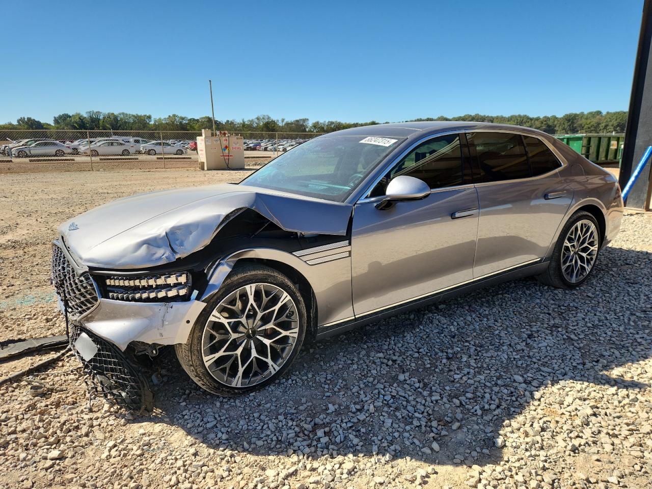 2023 Genesis G90 e-SC, VIN KMTFC4SD8PU013589 — Перед