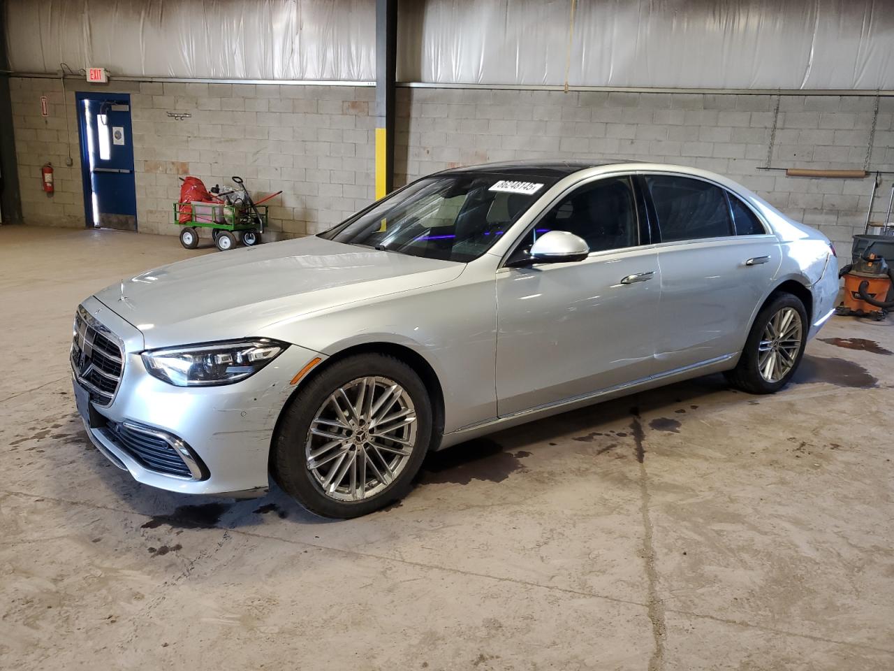2021 Mercedes-Benz S 580, VIN W1K6G7GB6MA020197 — Side