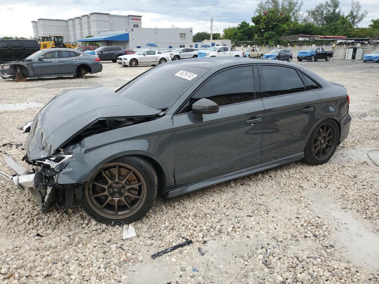 2019 Audi S3 Prestige, VIN WAUF1GFF1K1027746 — Front end