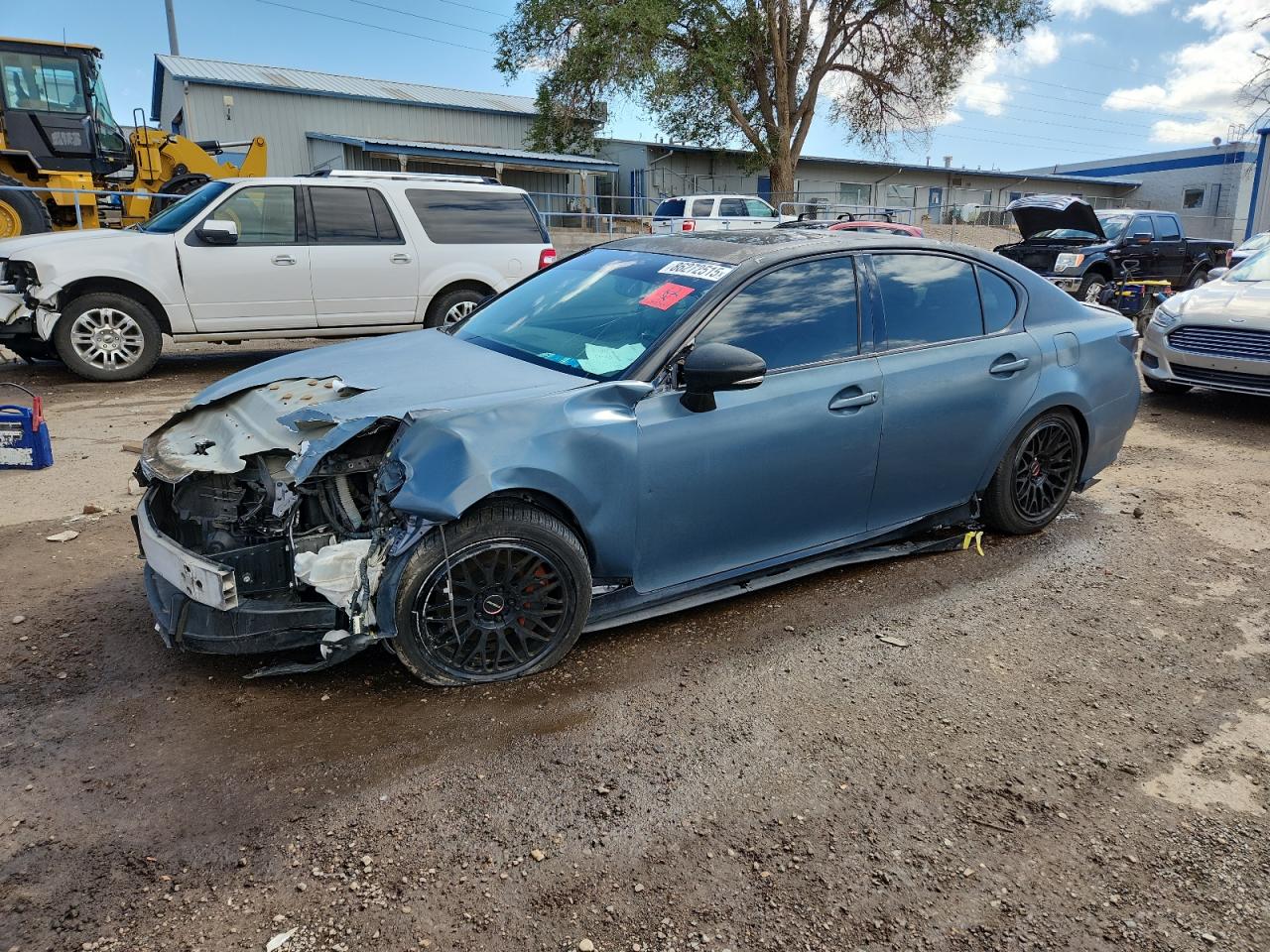 2014 Lexus GS 350, VIN JTHCE1BL4E5027142 — Front end