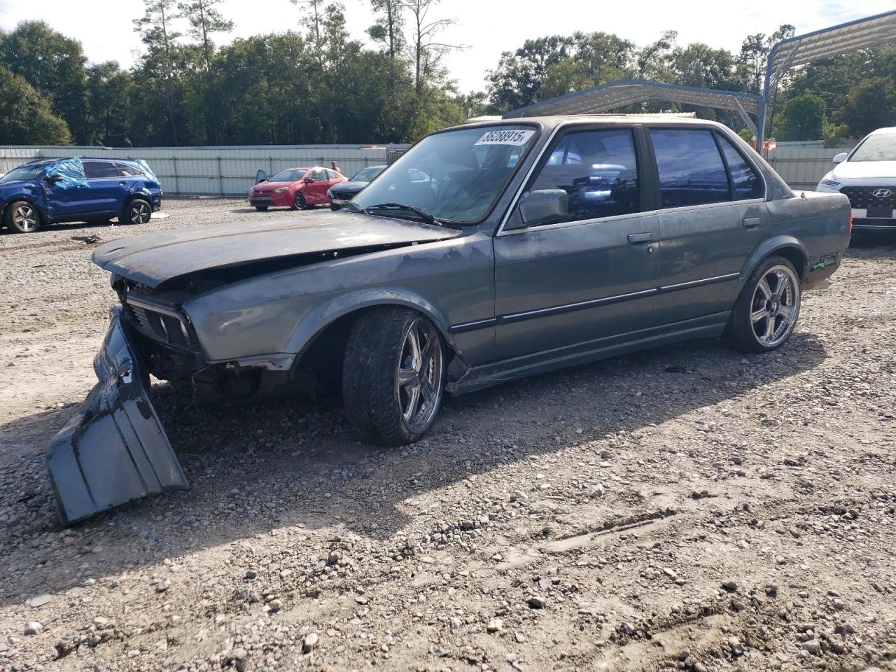 1985 BMW 3 Series 325e, VIN WBAAE6401F0700697 — Front end
