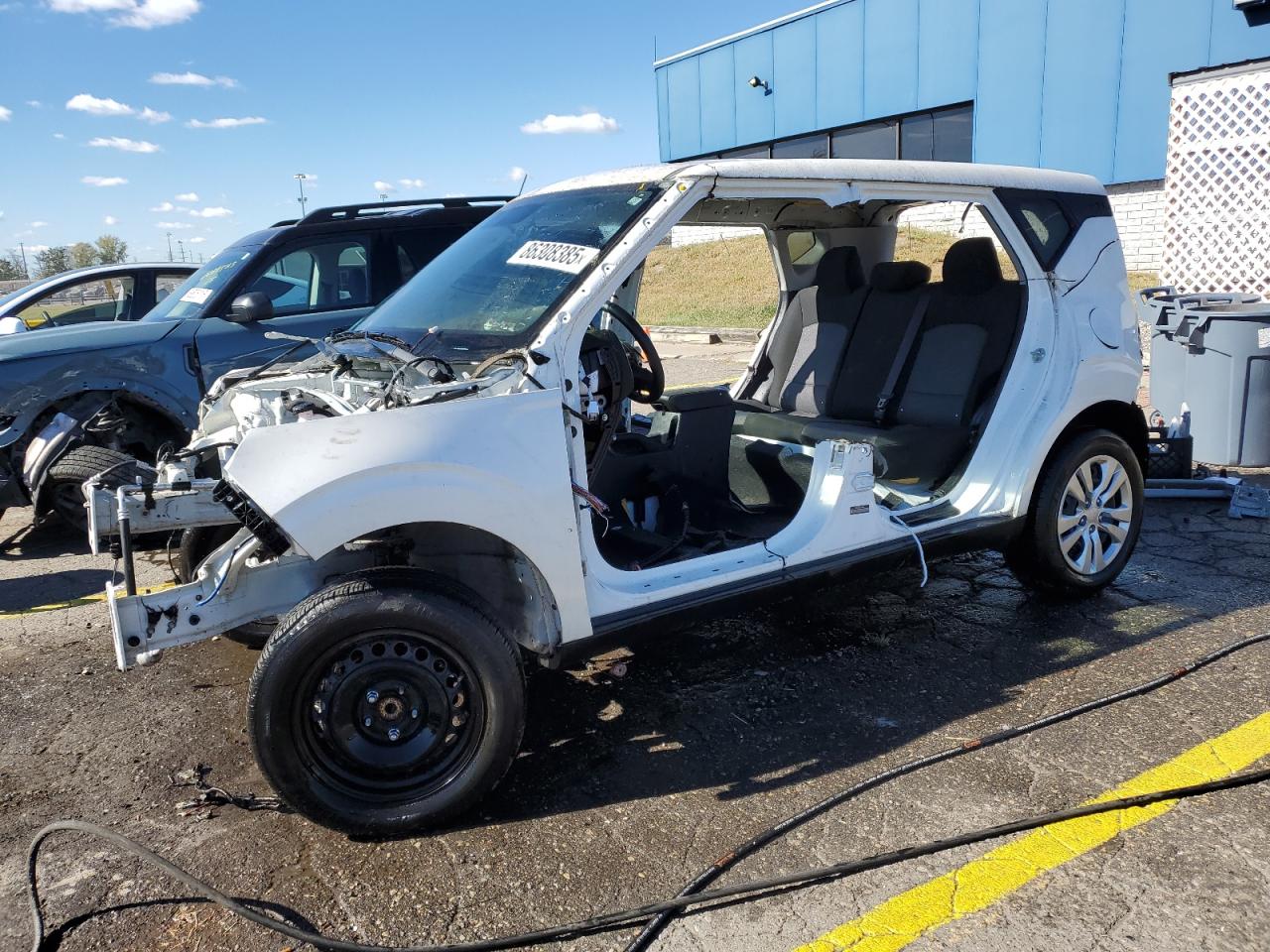2020 Kia Soul S, VIN KNDJ23AU4L7706255 — Stripped