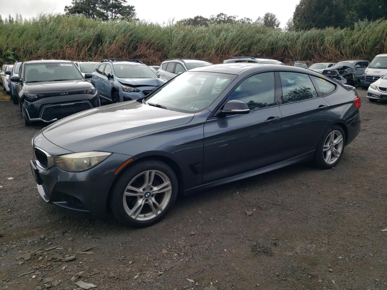 2016 BMW 3 Series 328i Gran Turismo xDrive, VIN WBA8Z5C5XGG500338 — Partial repair