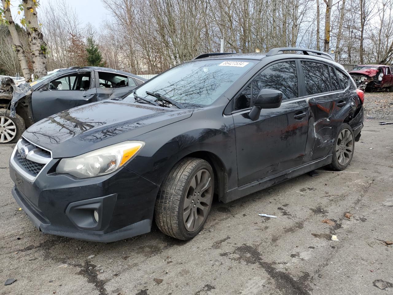 2013 Subaru Impreza Special Sports Limited, VIN JF1GPAS68D2856664 — Side
