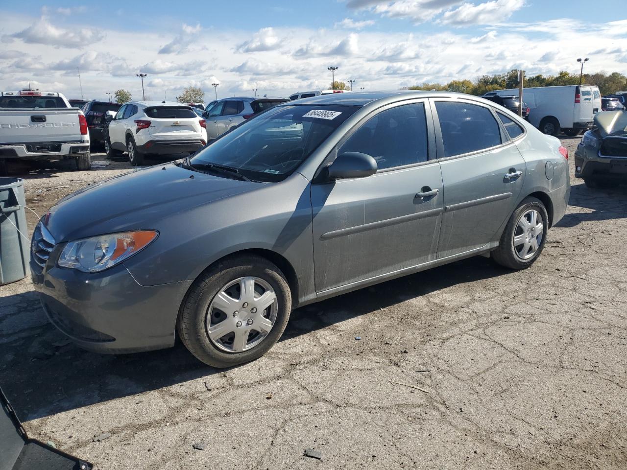 2010 Hyundai Elantra SE, VIN KMHDU4AD3AU892653 — Minor dents and scratches
