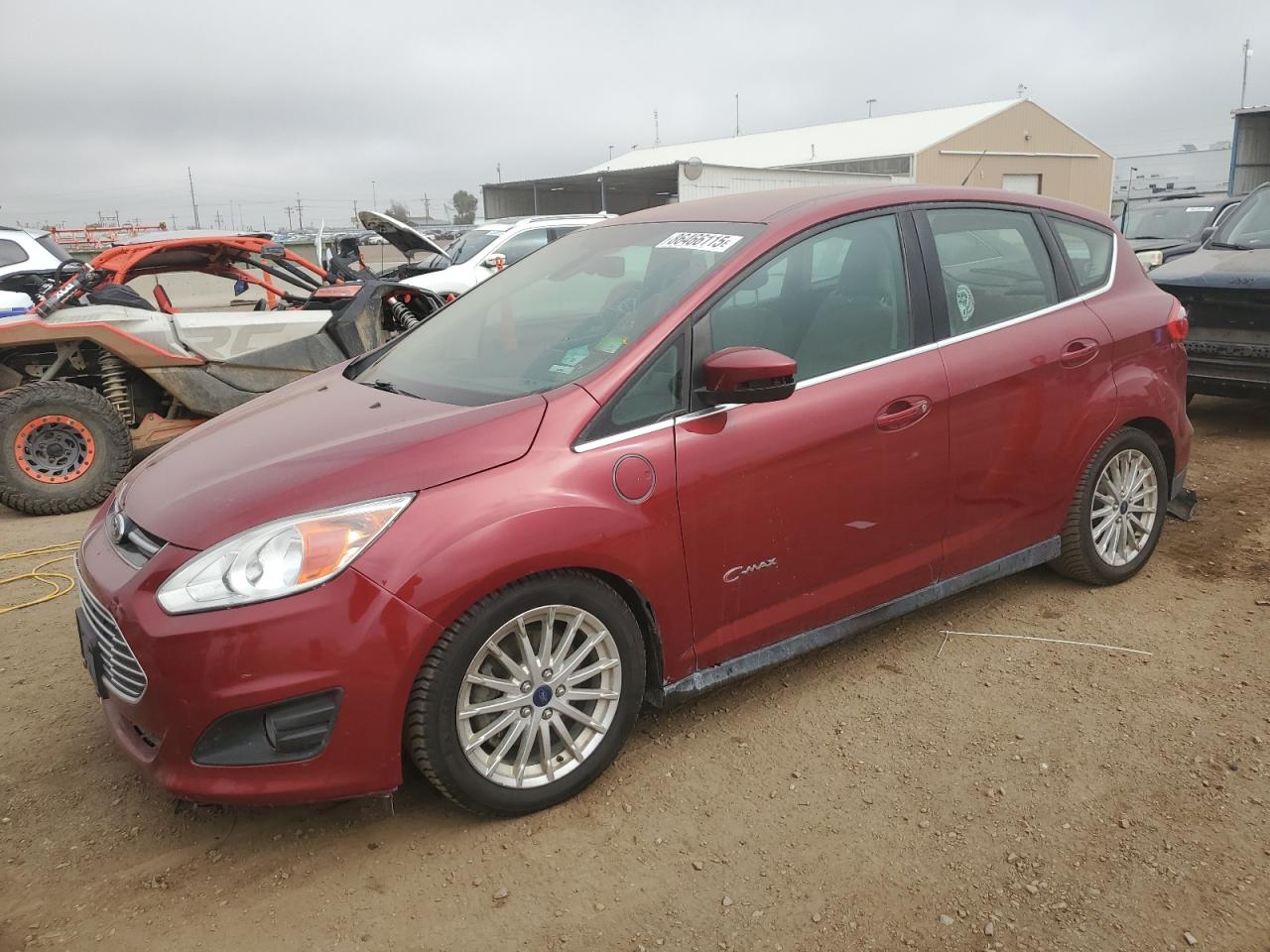 2013 Ford C-Max SEL, VIN 1FADP5CU2DL522471 — Front end