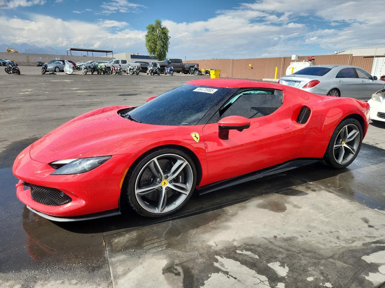 2023 Ferrari 296, VIN ZFF99SLA5P0297632 — Side