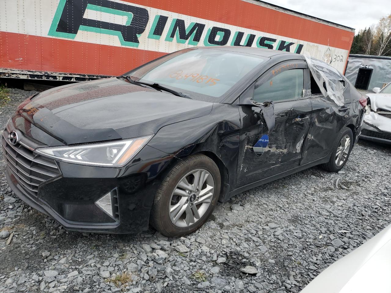 2020 Hyundai Elantra Value Edition, VIN KMHD84LF6LU977900 — Side