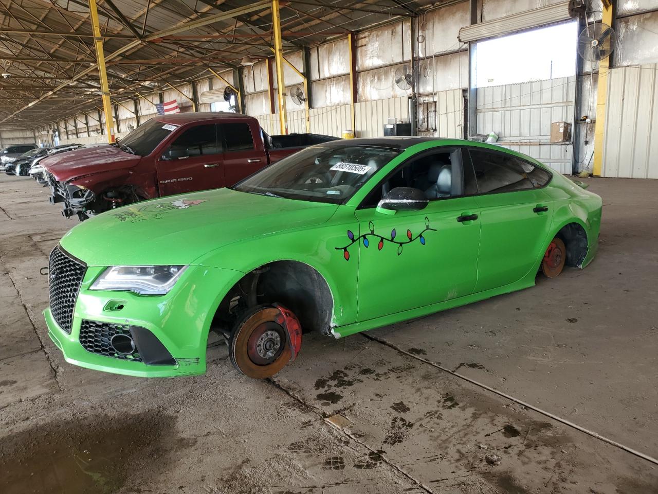 2013 Audi S7 Prestige, VIN WAU32AFC2DN112691 — Stripped