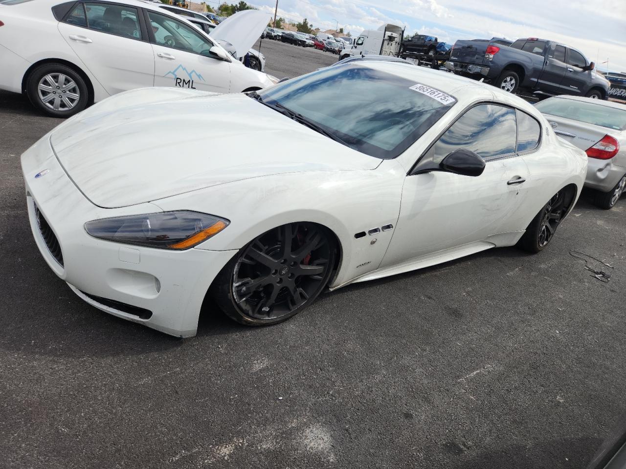 2010 Maserati GranTurismo S Auto, VIN ZAM45KLA4A0051291 — Undercarriage