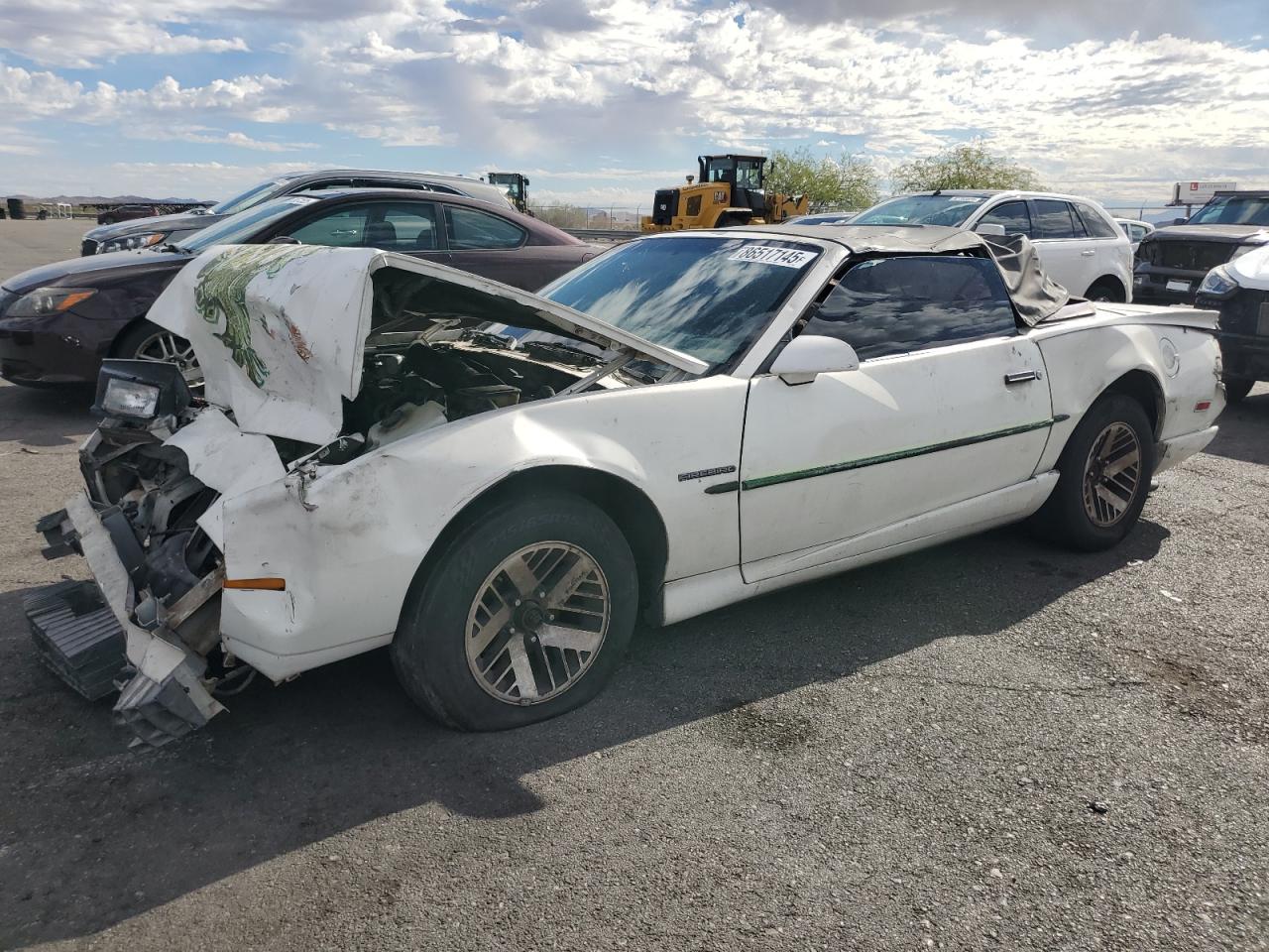 1991 Pontiac Firebird, VIN 1G2FS33T1ML243286 — Front end