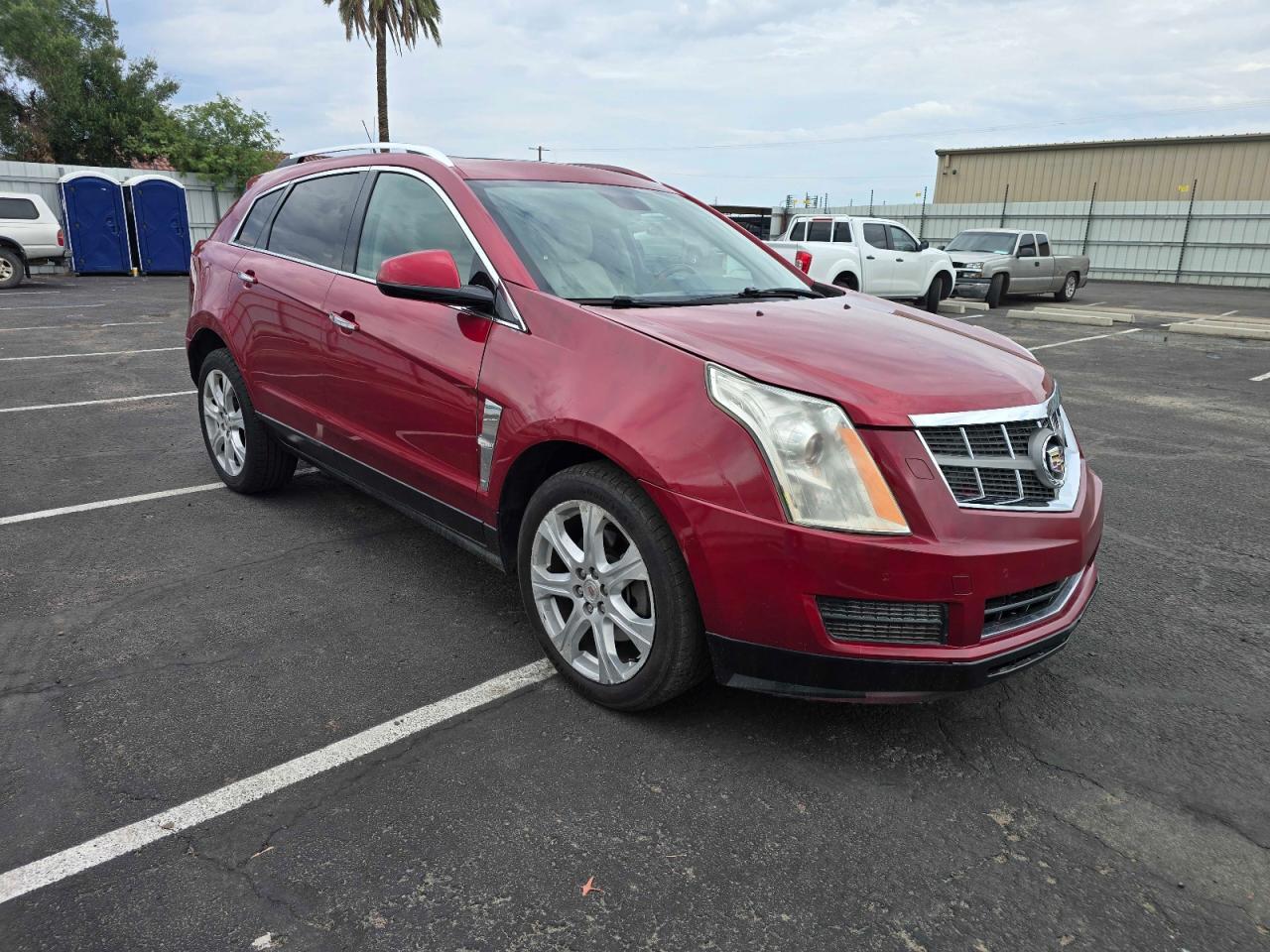 2011 Cadillac SRX Performance Collection, VIN 3GYFNEEY1BS617386 — Prior damage history