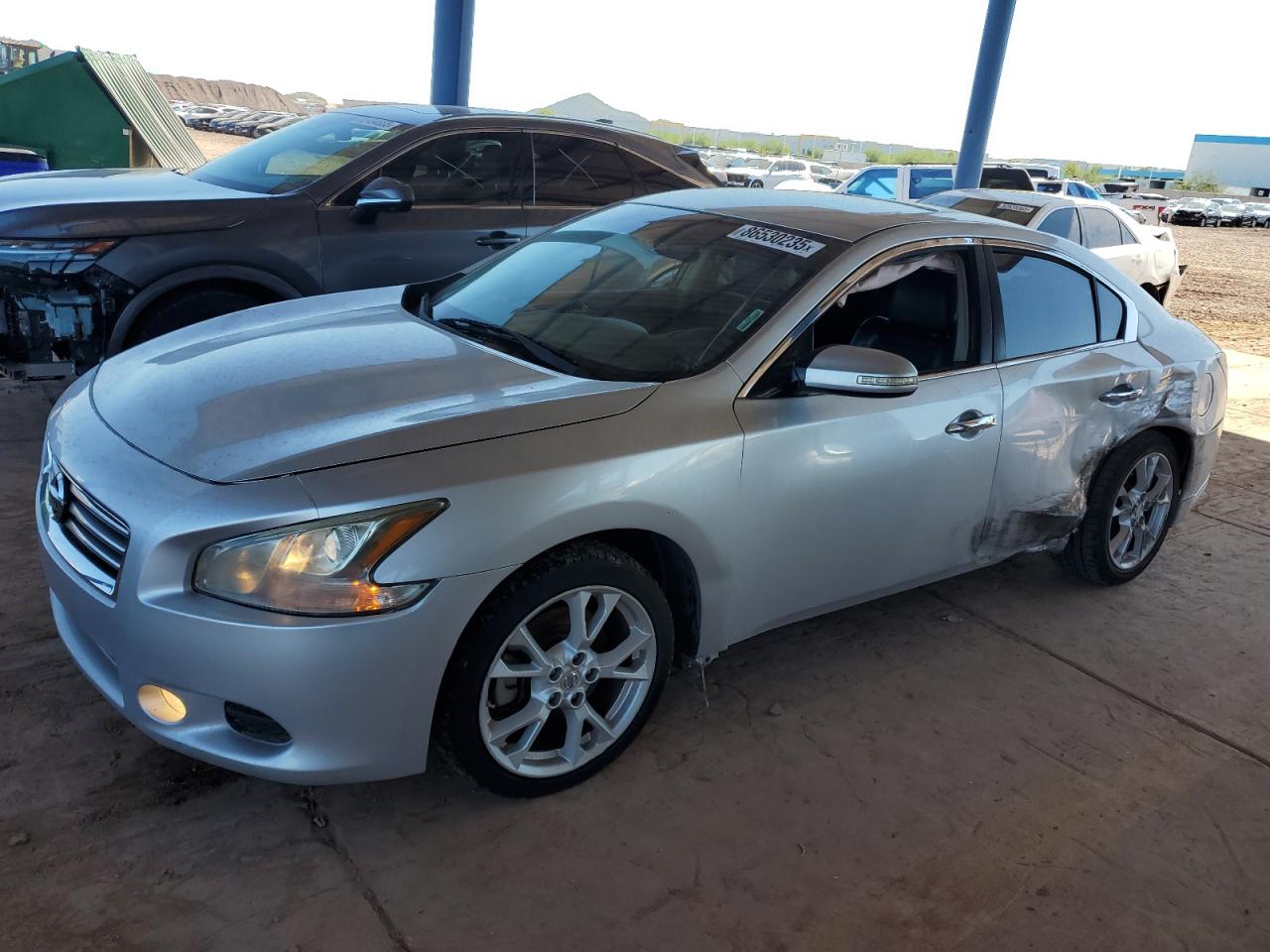 2012 Nissan Maxima S, VIN 1N4AA5AP5CC847048 — Бок