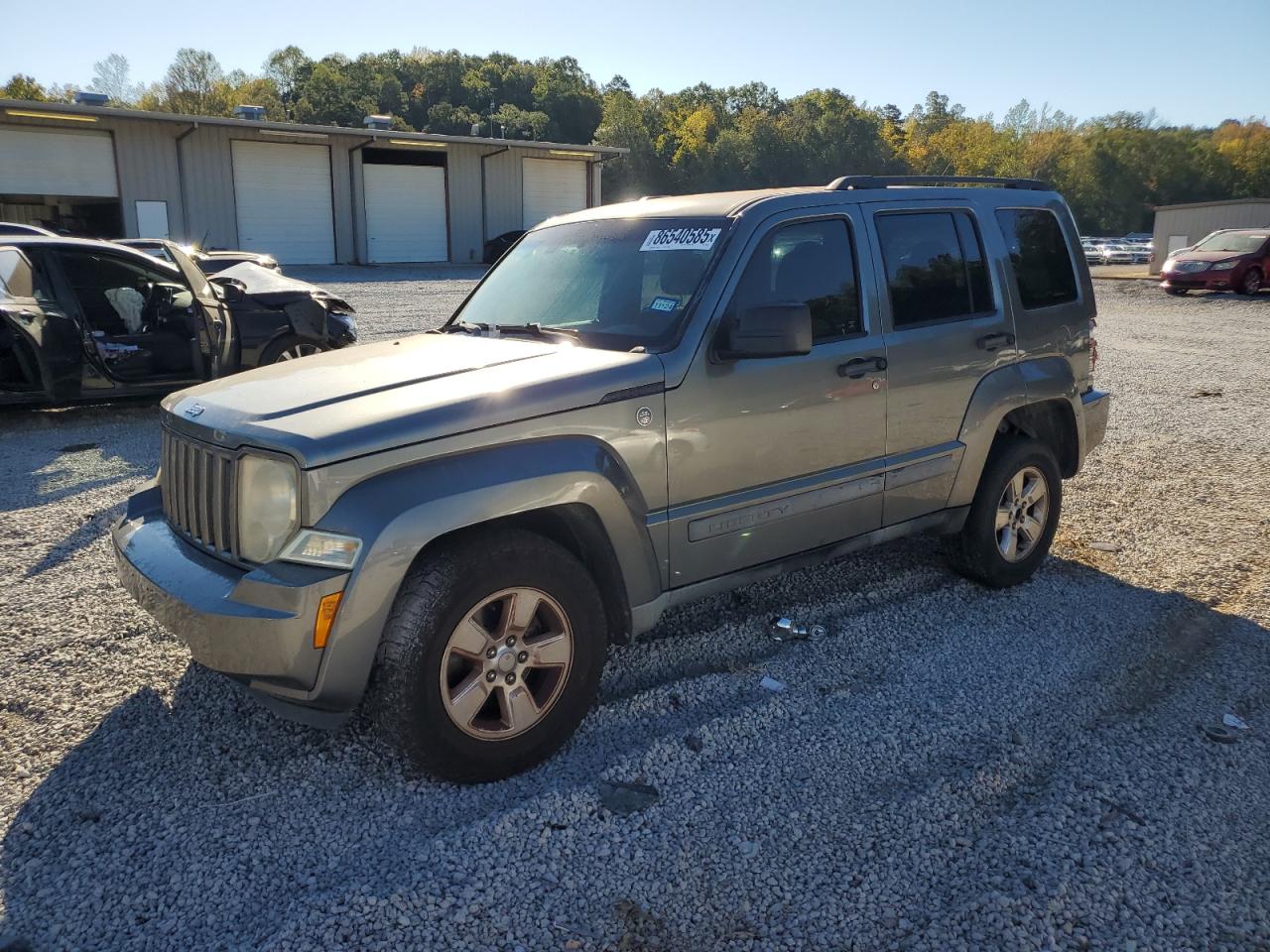 2012 Jeep Liberty Sport, VIN 1C4PJMAK1CW121642 — Auction photo 1 of 12