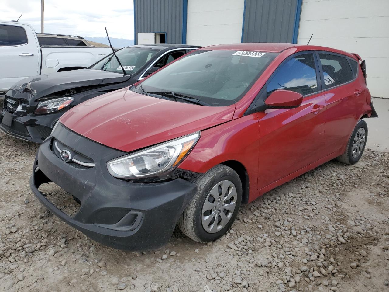 2017 Hyundai Accent SE, VIN KMHCT5AE0HU344326 — Rear end
