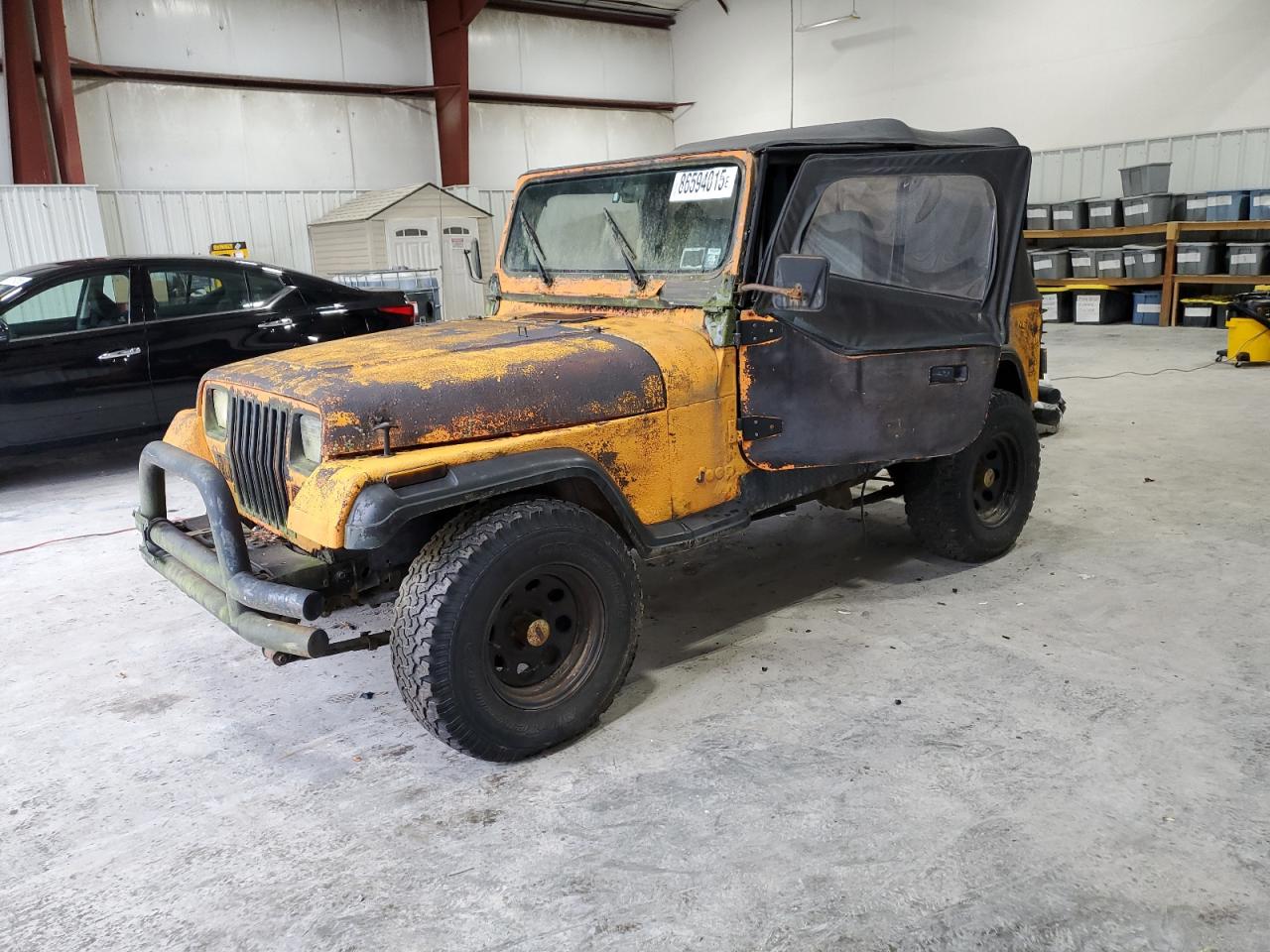 1991 Jeep Wrangler, VIN 2J4FY29S7MJ114438 — Mechanical