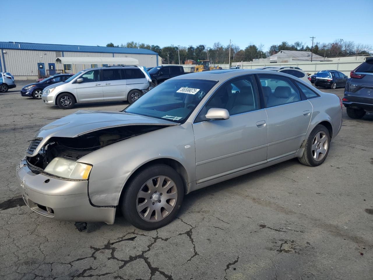 2001 Audi A6, VIN WAUEH64B01N007772 — Undercarriage