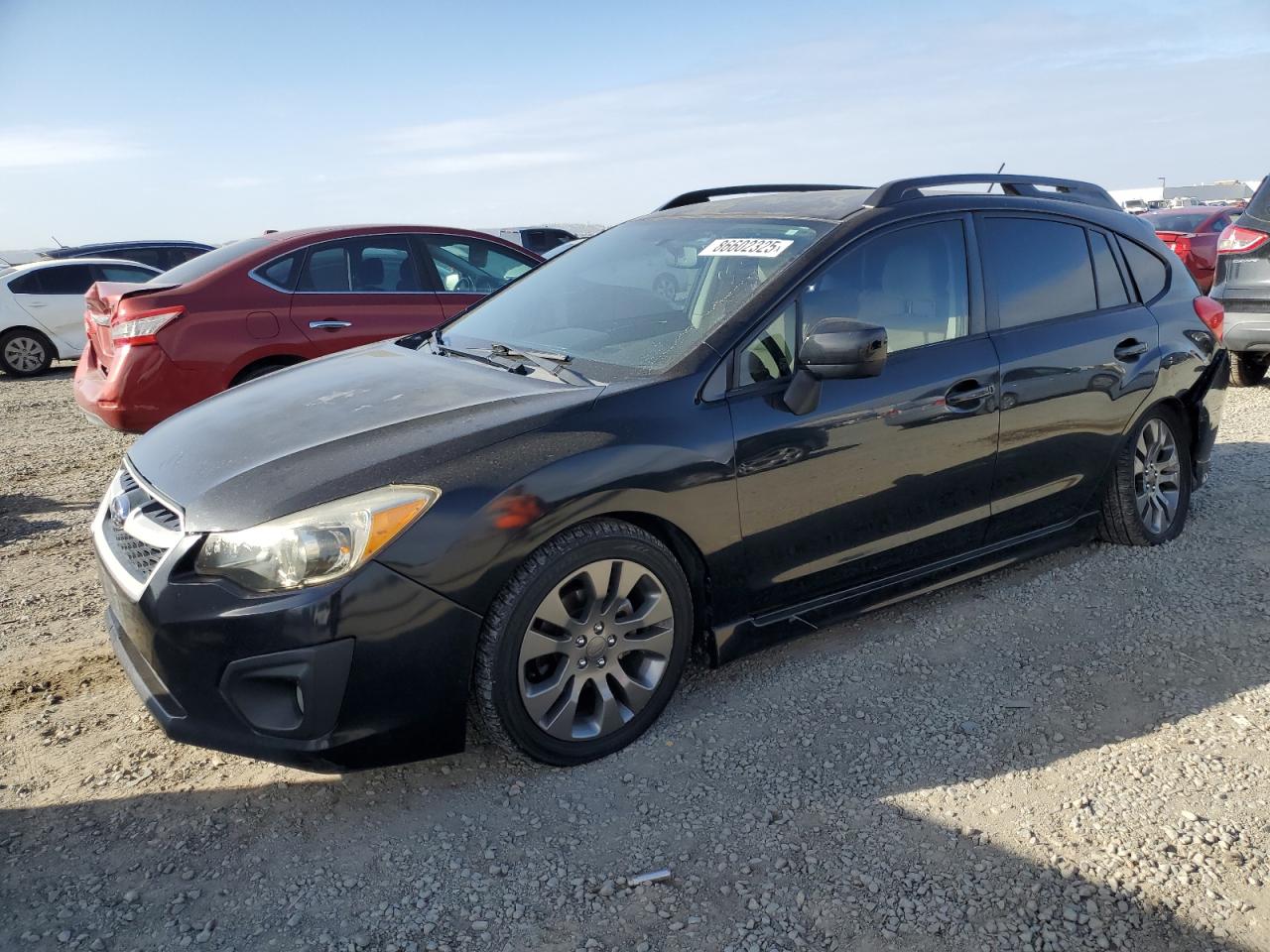 2014 Subaru Impreza Special Sports Premium, VIN JF1GPAL66E8228972 — Rear end