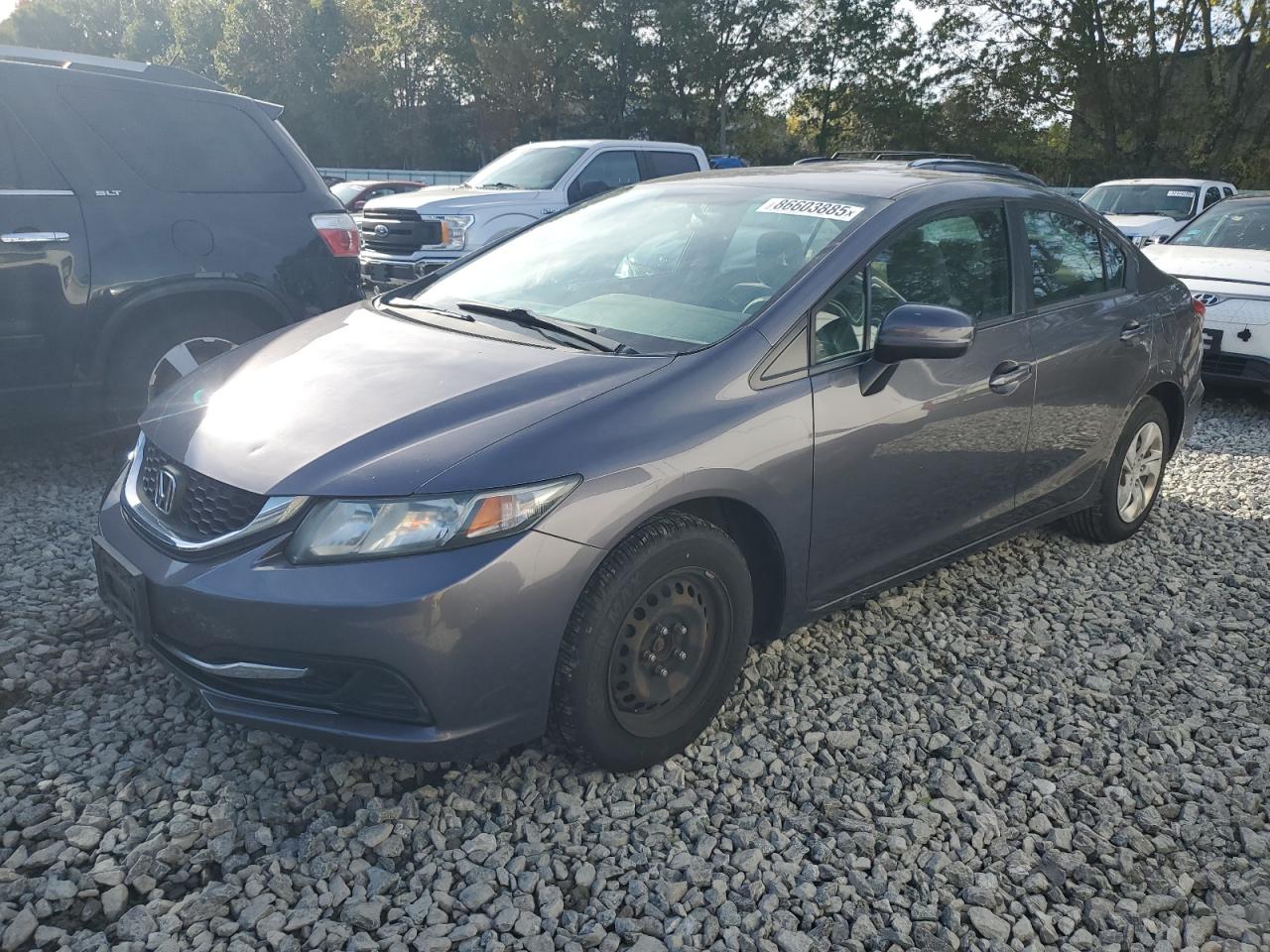 2015 Honda Civic LX, VIN 19XFB2F54FE217585 — Auction photo 1 of 12