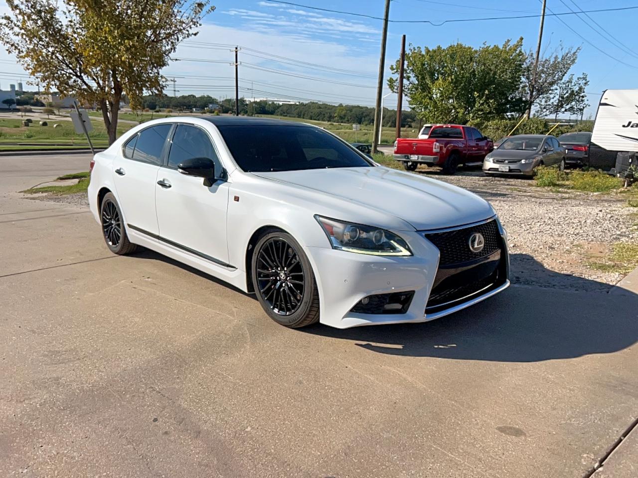 2015 Lexus LS 460, VIN JTHCL5EF5F5023802 — Partial repair