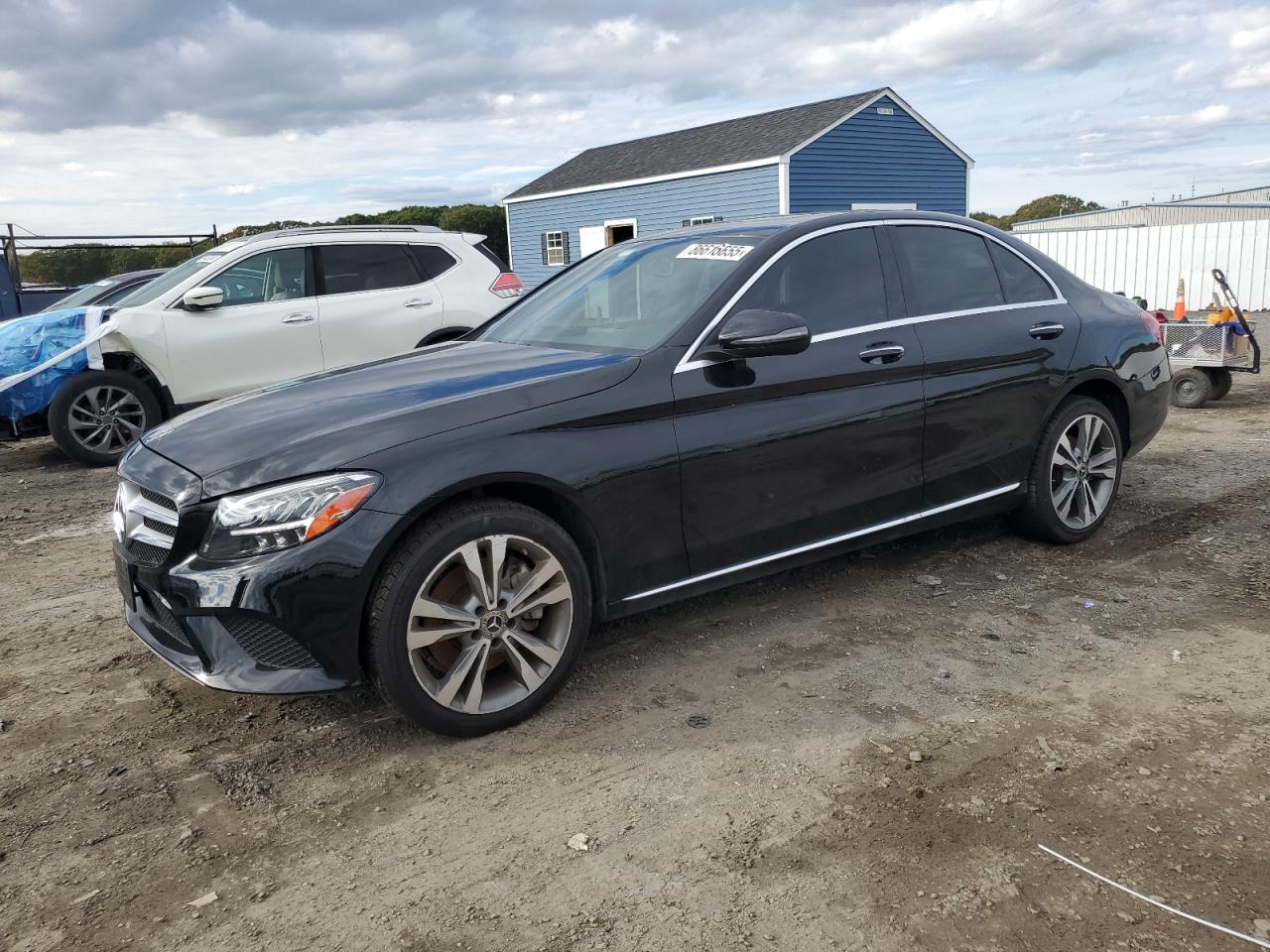 2021 Mercedes-Benz C 300, VIN W1KWF8EBXMR620153 — Фото с аукциона