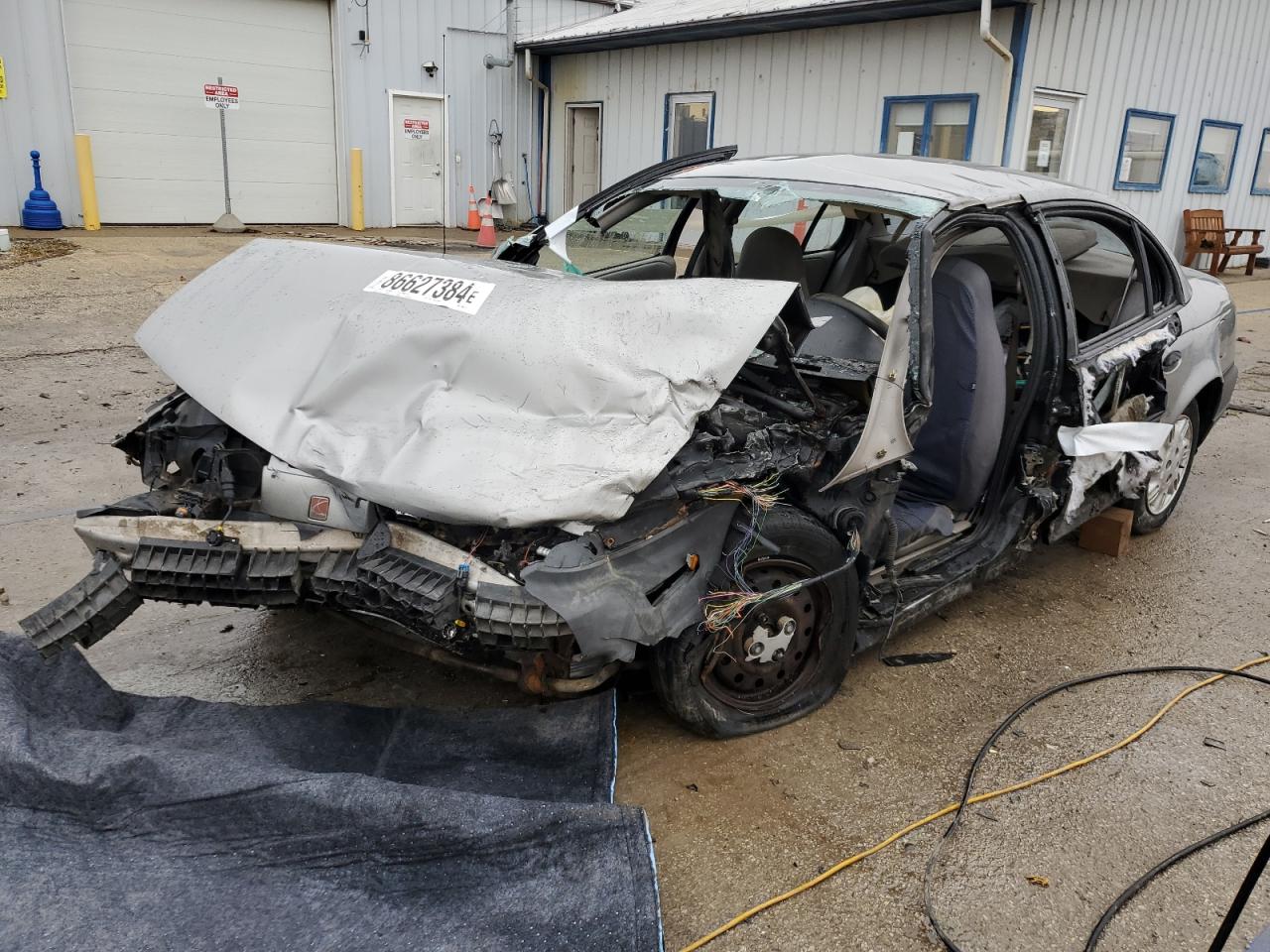 1998 Saturn SL, VIN 1G8ZG5288WZ306574 — Rollover