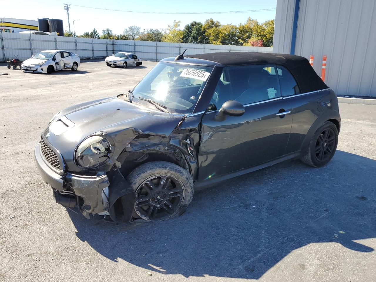 2011 MINI Convertible S, VIN WMWZP3C56BTX83481 — Undercarriage