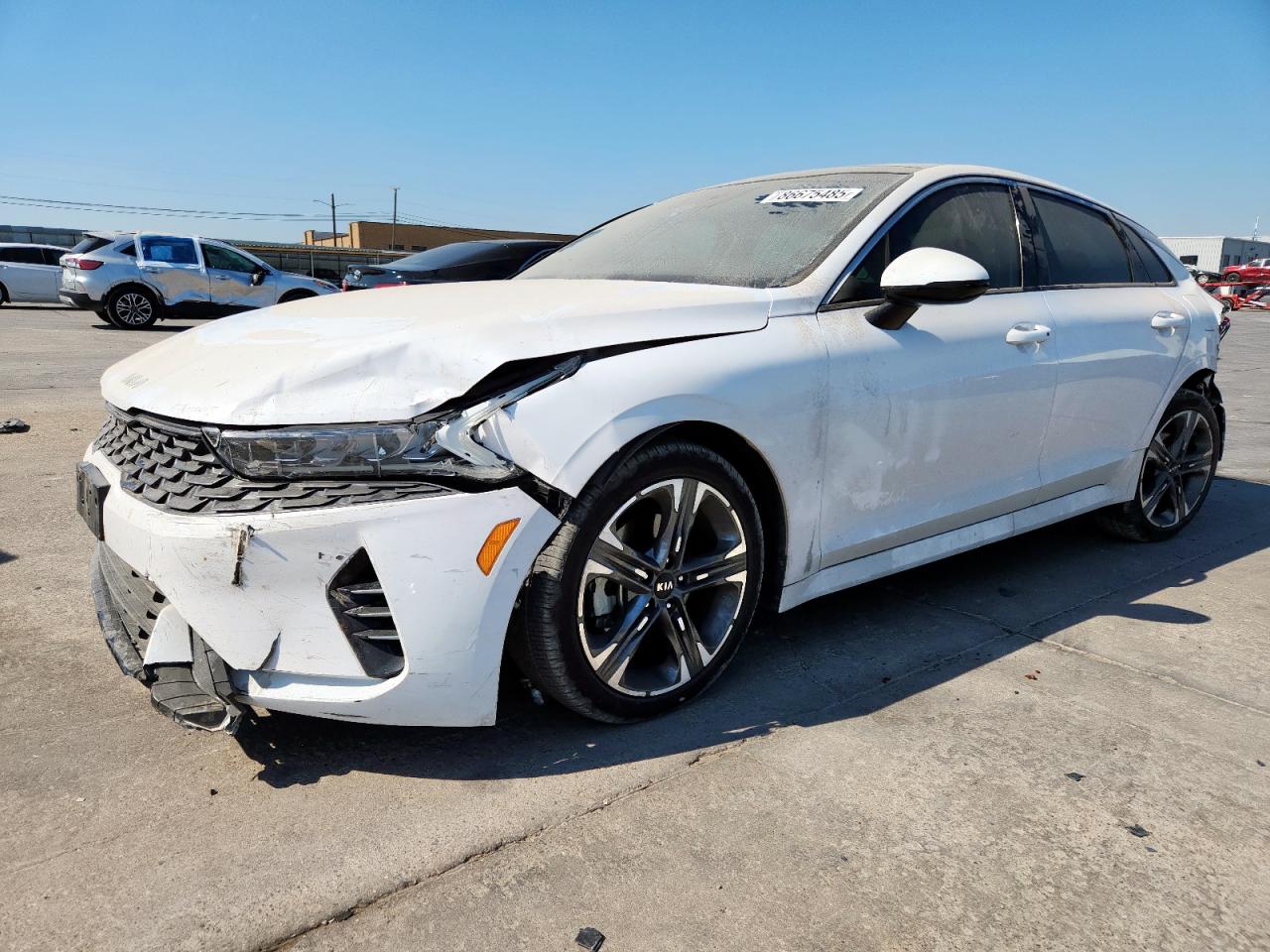 2023 Kia K5 EX, VIN 5XXG34J24PG177849 — Rear end