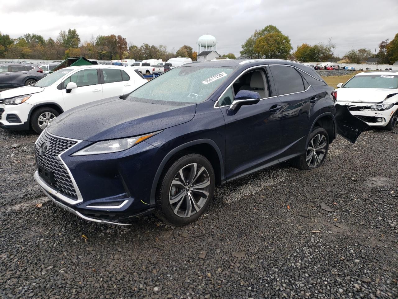 2021 Lexus RX 350, VIN 2T2HZMAAXMC213116 — Зад
