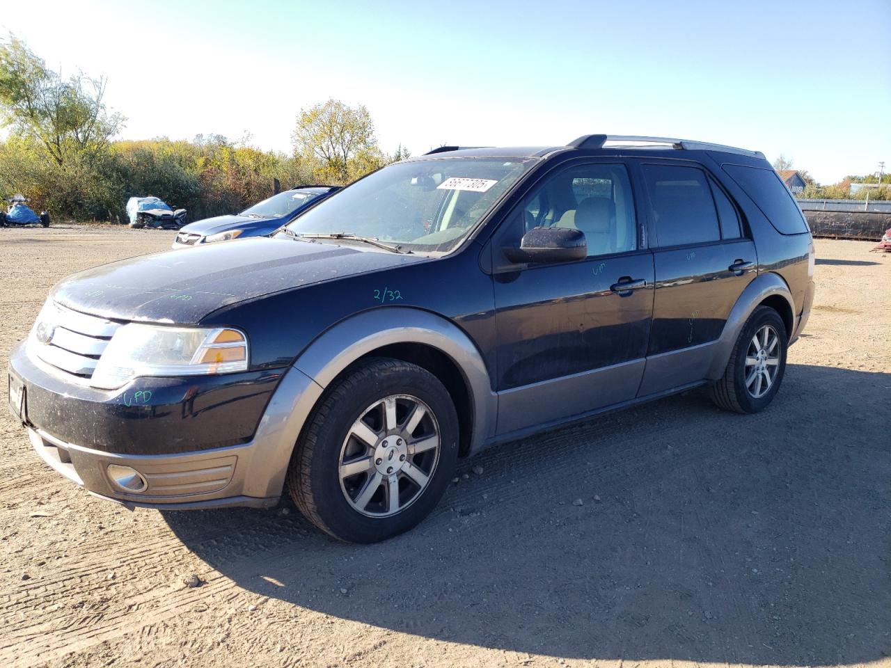 2008 Ford Taurus X SEL, VIN 1FMDK02W58GA23902 — Undercarriage