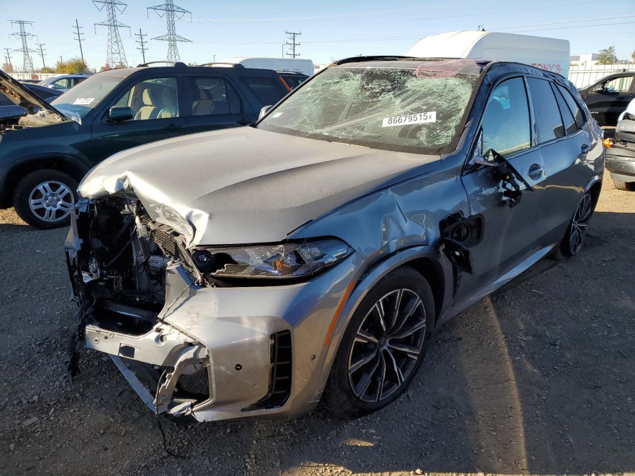 2025 BMW X5 xDrive50e, VIN 5UX43EU06S9Z46116 — Rollover