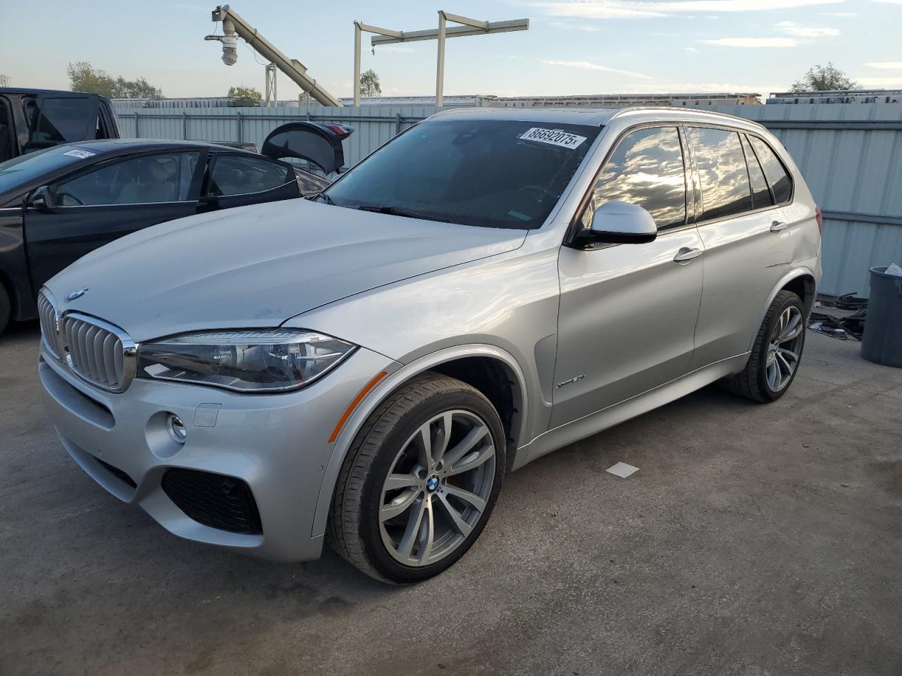 2015 BMW X5 xDrive50i, VIN 5UXKR6C50F0J78815 — Front end