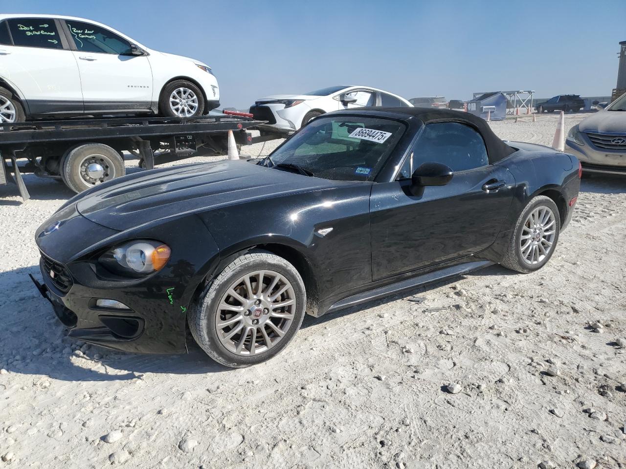2018 FIAT 124 Spider Abarth, VIN JC1NFAEK9J0134525 — Front end