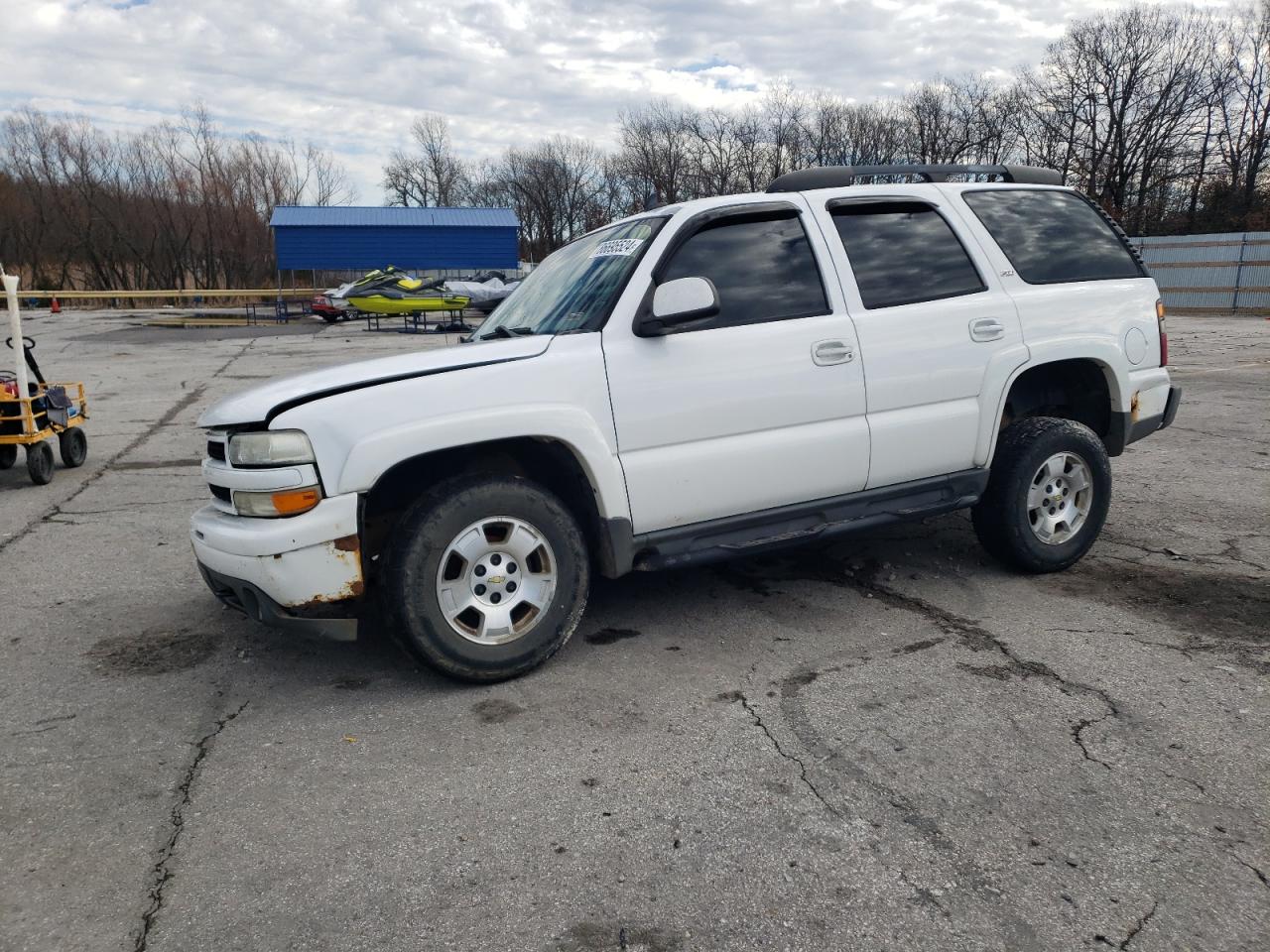 2006 Chevrolet Tahoe Z71, VIN 1GNEK13Z66R120932 — Front end