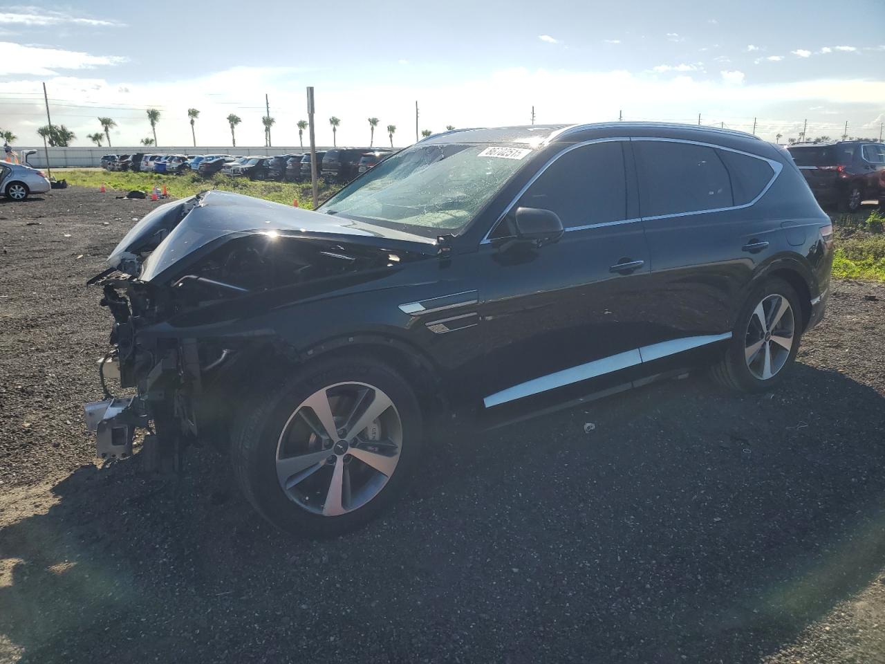 2023 Genesis GV80, VIN KMUHBDSB7PU107128 — Front end