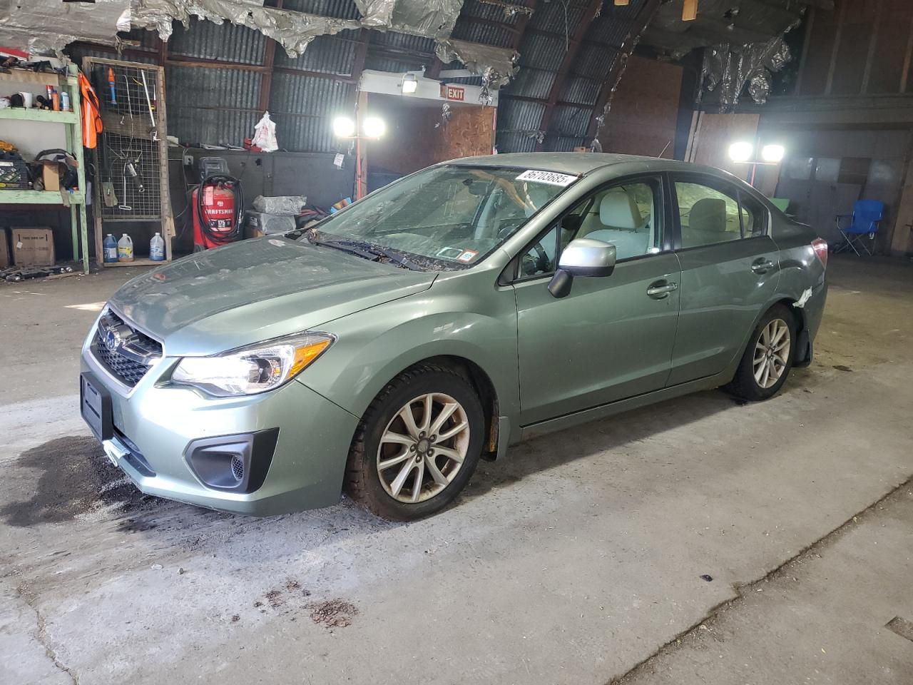 2014 Subaru Impreza Premium, VIN JF1GJAC61EH007717 — Rear end