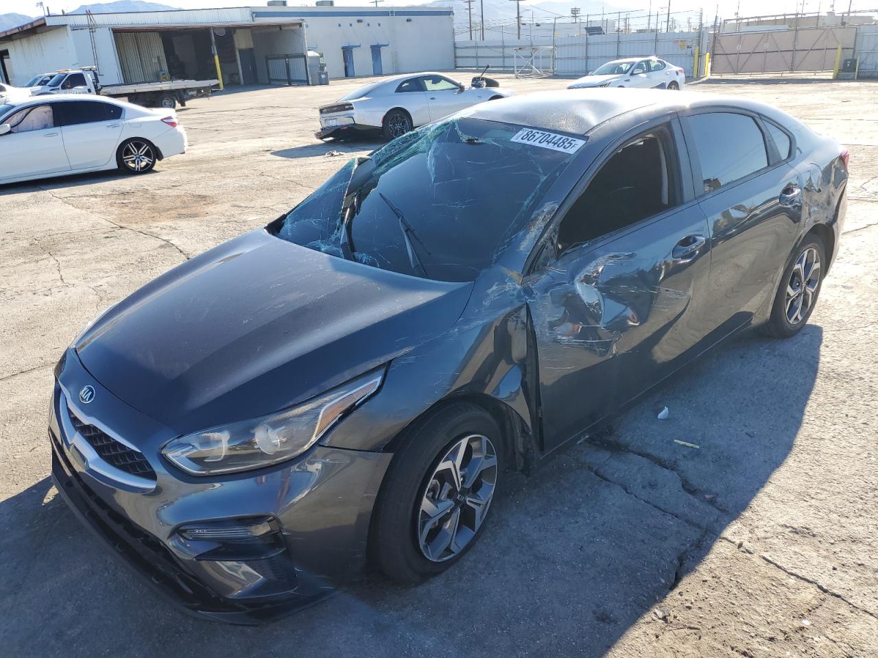 2021 Kia Forte FE, VIN 3KPF24AD9ME405977 — Rollover