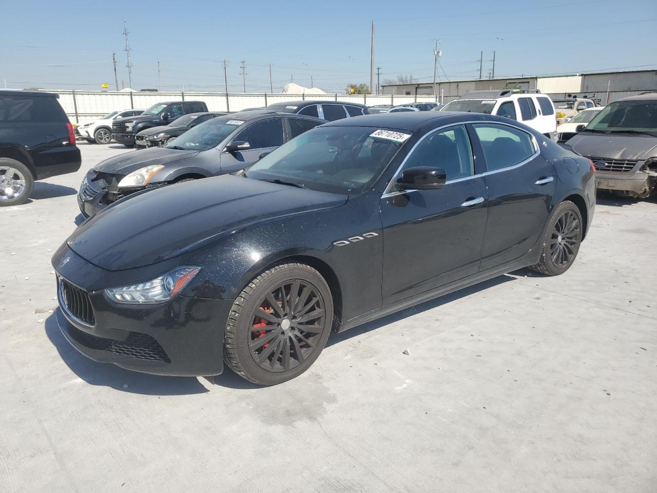 2015 Maserati Ghibli S Q4, VIN ZAM57RTA4F1138164 — Hail