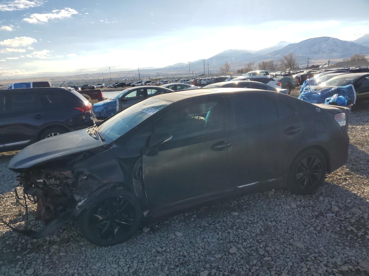 2011 Lexus HS 250h, VIN JTHBB1BA1B2043878 — Front end