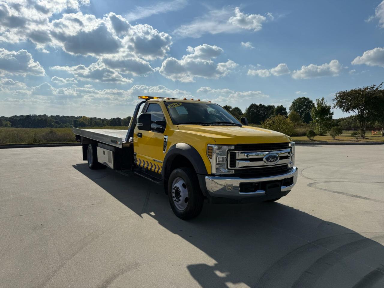 2018 Ford F-550 XL, VIN 1FDUF5GT2JEC29244 — Prior damage history