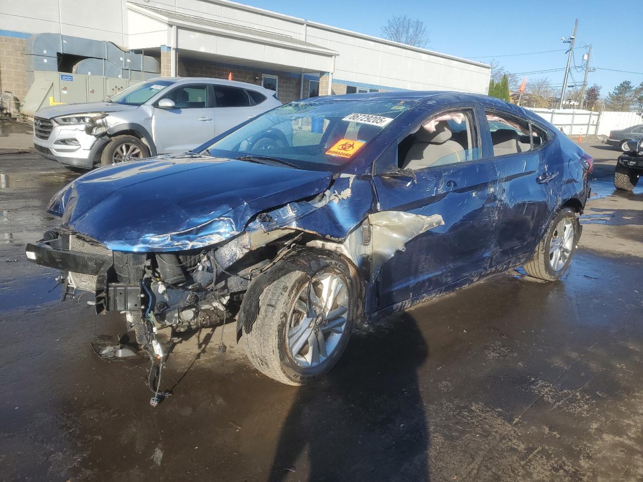 2020 Hyundai Elantra SEL, VIN 5NPD84LF1LH630750 — Biohazard / chemical
